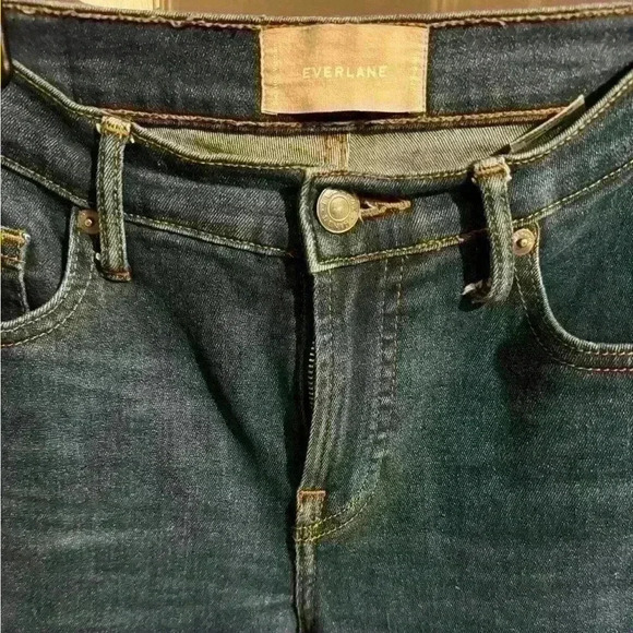 Everlane Women’s Mid Rise Jeans Medium Wash Denim Size 27 Regular - Picture 4 of 16
